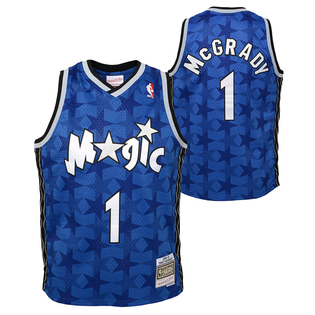 Orlando Magic Tracy McGrady Hardwood Classics Road Swingman Jersey - Youth product image 1, provided for visual reference