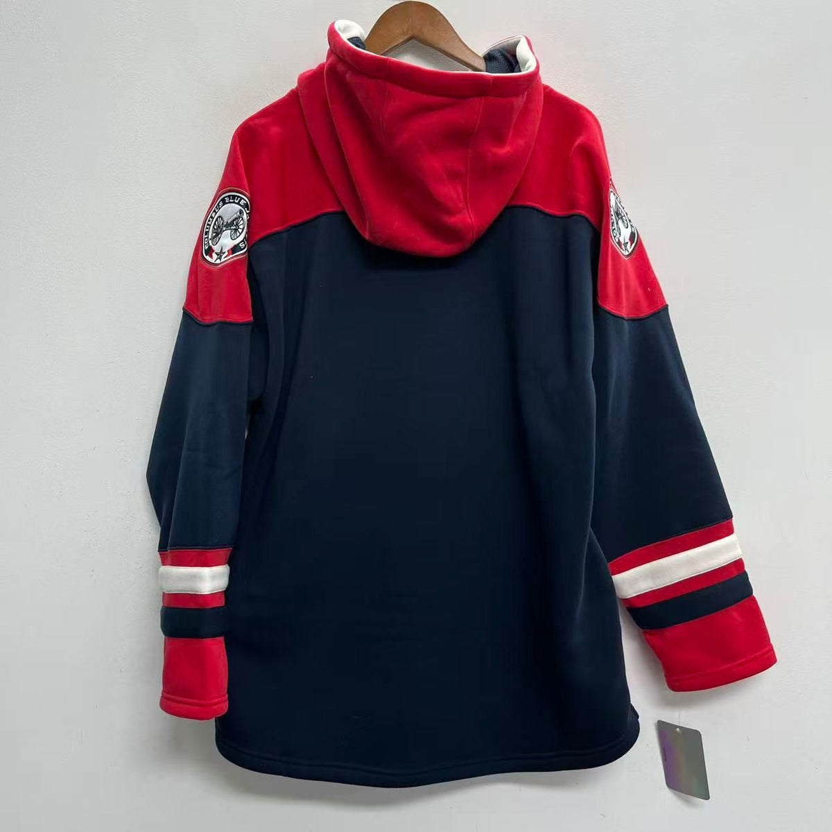 Columbus Blue Jackets official NHL heavyweight hoodie product image 3