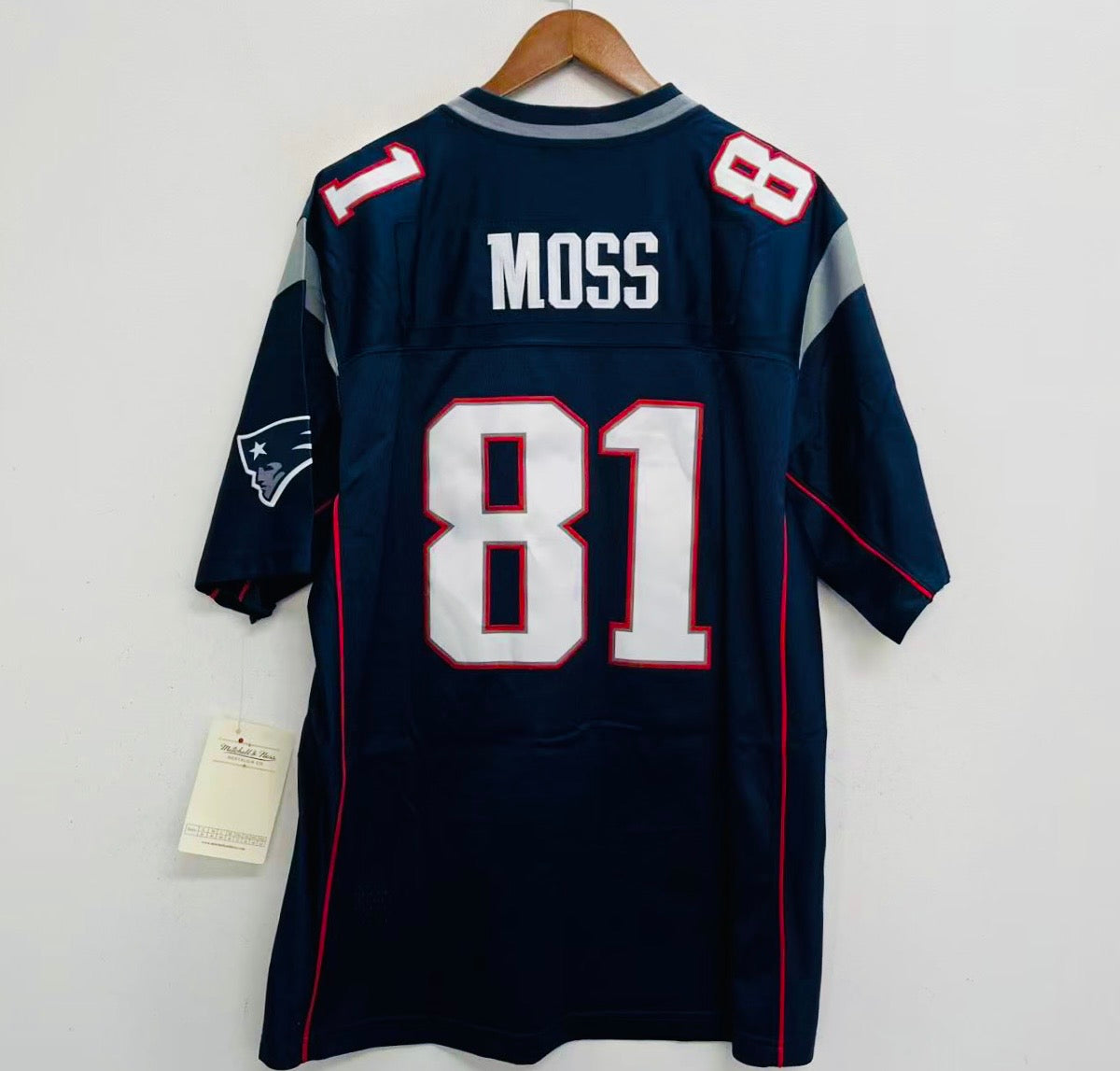 Randy Moss New England Patriots Official NFL Mitchell & product image 1