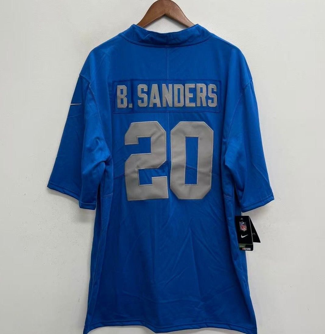 Barry Sanders Detroit Lions Official NFL Nike Jersey blue product image 1