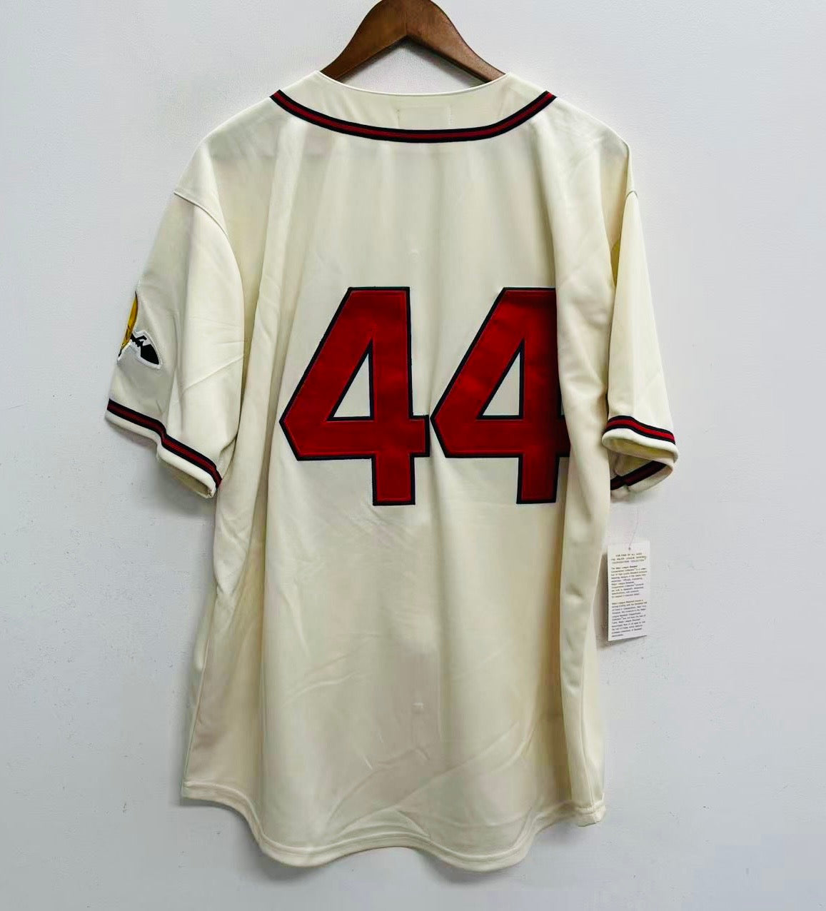 Hank Aaron Atlanta Milwaukee Braves 1968 Mitchell & Ness product image 1