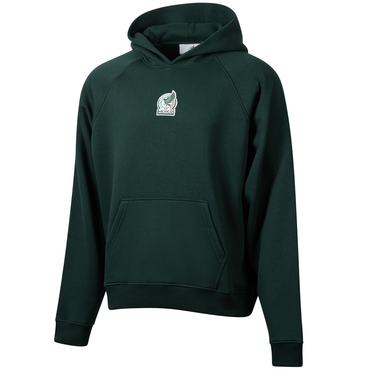 Mexico Men Woven Badge Oversized Hoodie product image 2, provided for visual reference and product detail review
