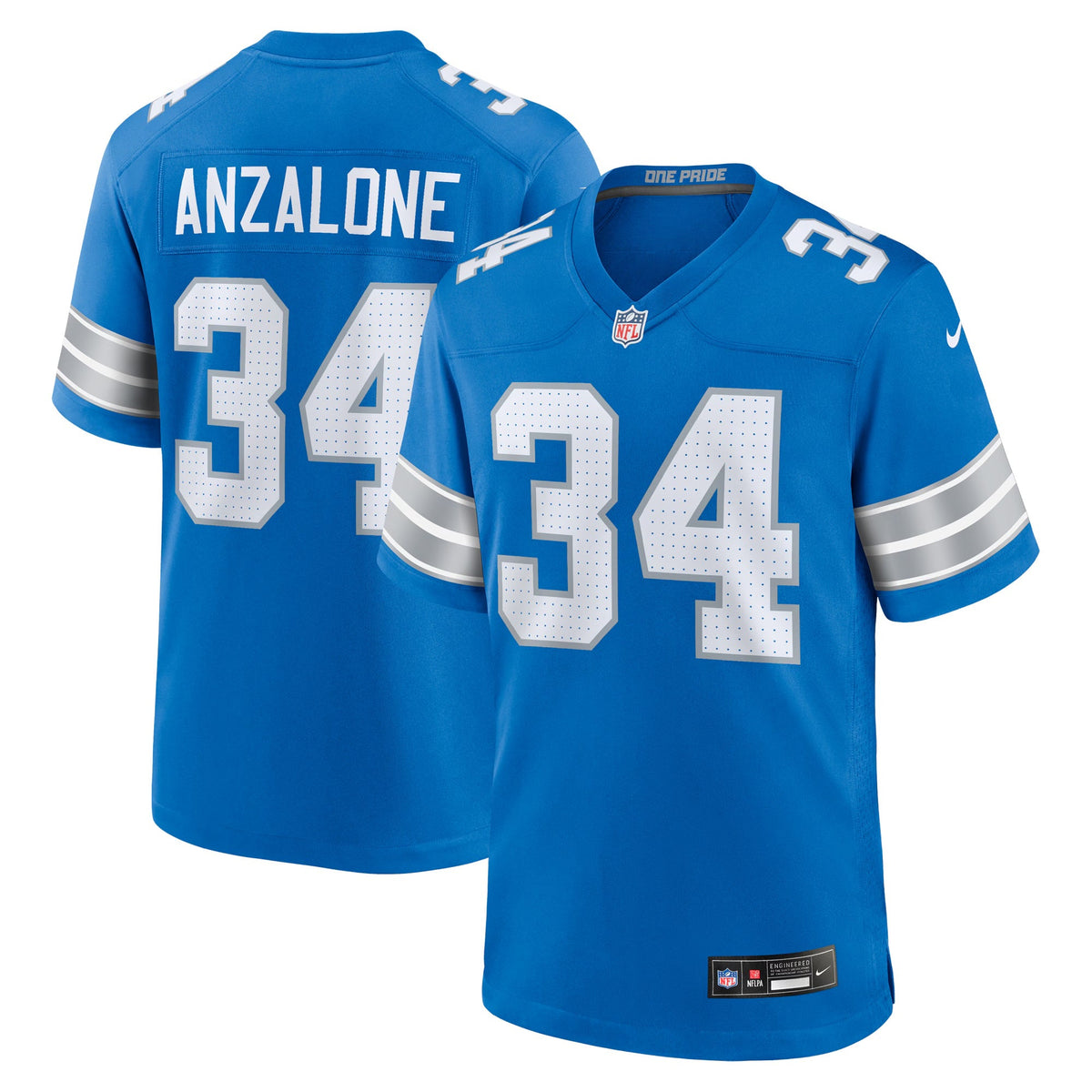 Alex Anzalone YOUTH KIDS Detroit Lions Official NFL Nike product image 1