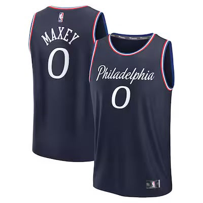 Tyrese Maxey YOUTH KIDS Philadelphia 76ers Official NBA product image 1