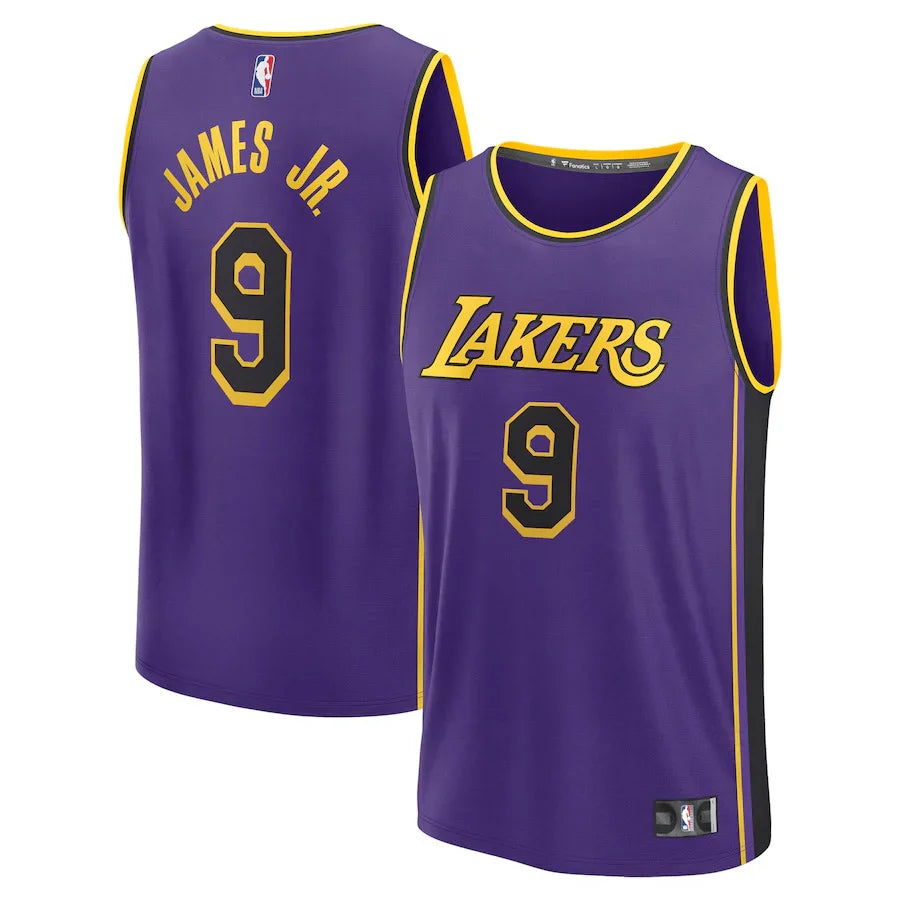 Bronny James Los Angeles Lakers Official NBA YOUTH Jersey product image 1