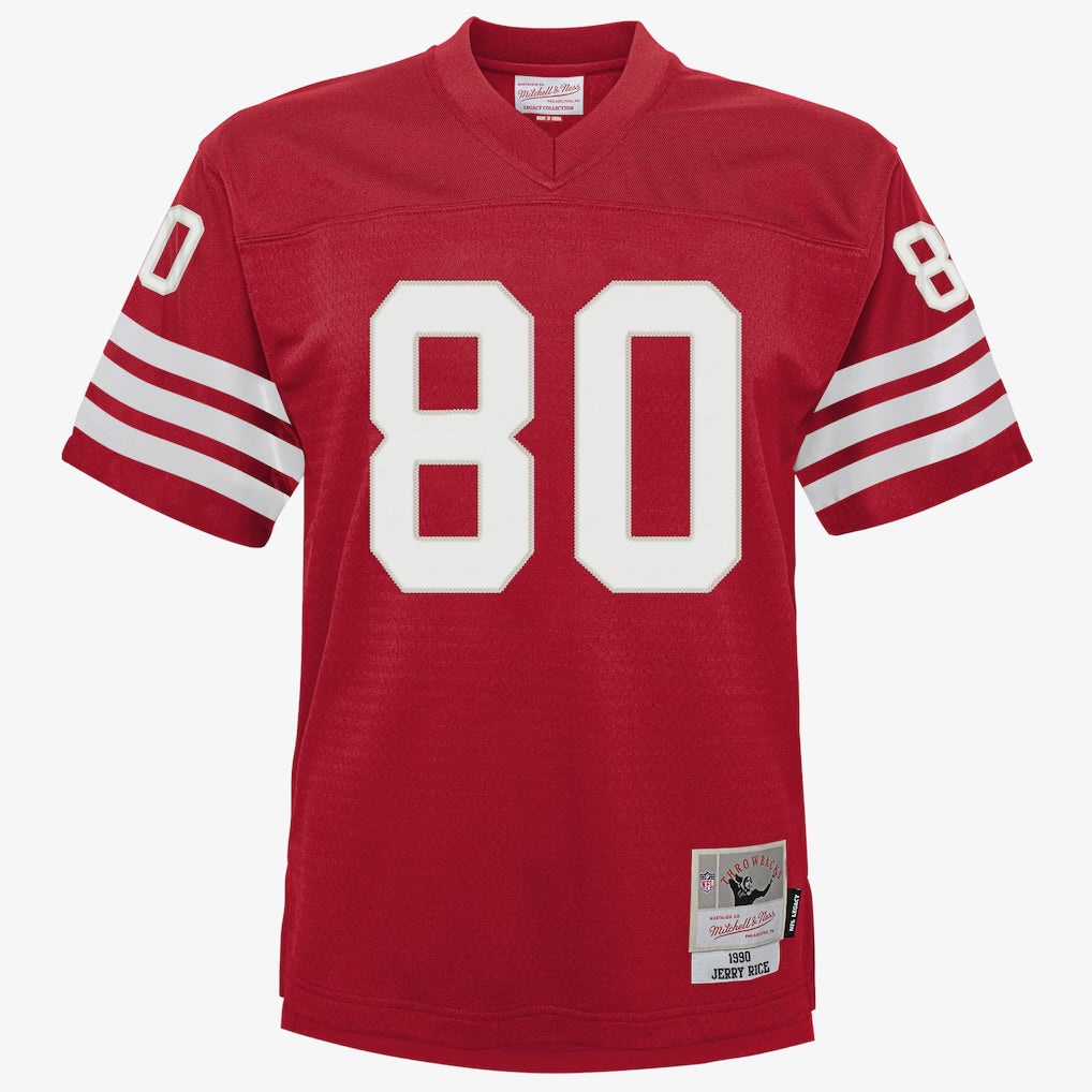 Jerry Rice 1990 San Francisco 49ers Official NFL Mitchell & product image 2