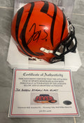 Joe Burrow Autographed Cincinnati Bengals Mini Helmet with product image 1