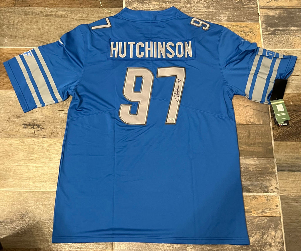 Aiden Hutchinson Autographed Detroit Lions Jersey with COA product image 1