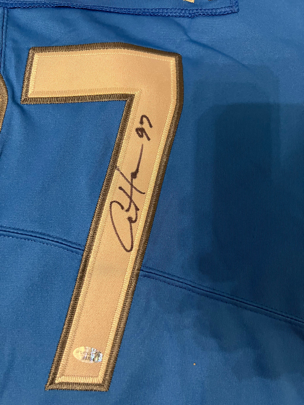 Aiden Hutchinson Autographed Detroit Lions Jersey with COA product image 2