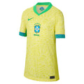 Nike Brazil 2024 Youth Home Stadium Jersey product image 1, provided for visual reference and product detail review