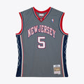 New Jersey Nets Mitchell & Ness Swingman Jersey Jason Kidd Alternate 2004 product image 1, provided for visual reference and
