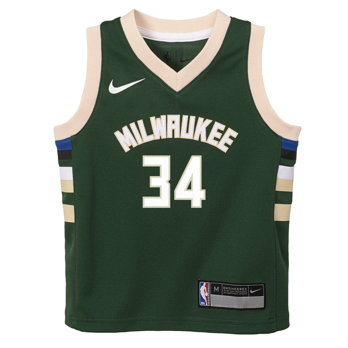 Milwaukee Bucks Replica Icon Jersey Box Set - Giannis Antetokounmpo - Infant product image 3, provided for visual reference