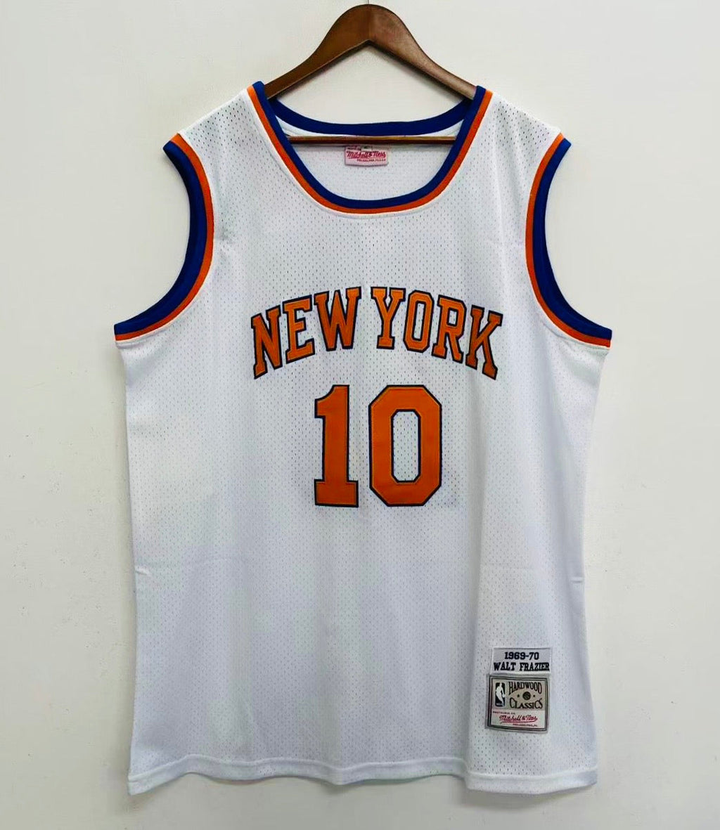 Walt Clyde Frazier New York Knicks Official NBA Mitchell & product image 2