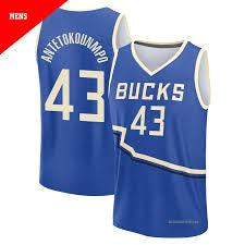 Thanasis Antetokounmpo Milwaukee Bucks Official NBA Jersey product image 1