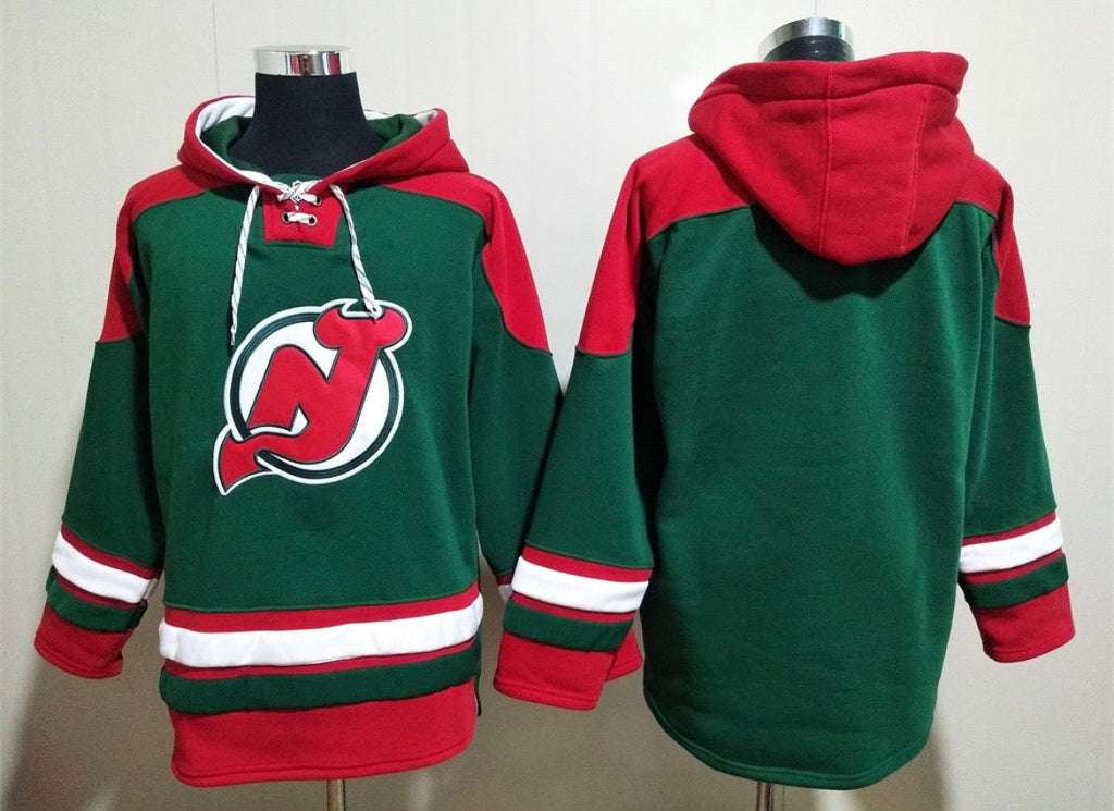 New Jersey Devils official NHL hoodie retro logo product image 1