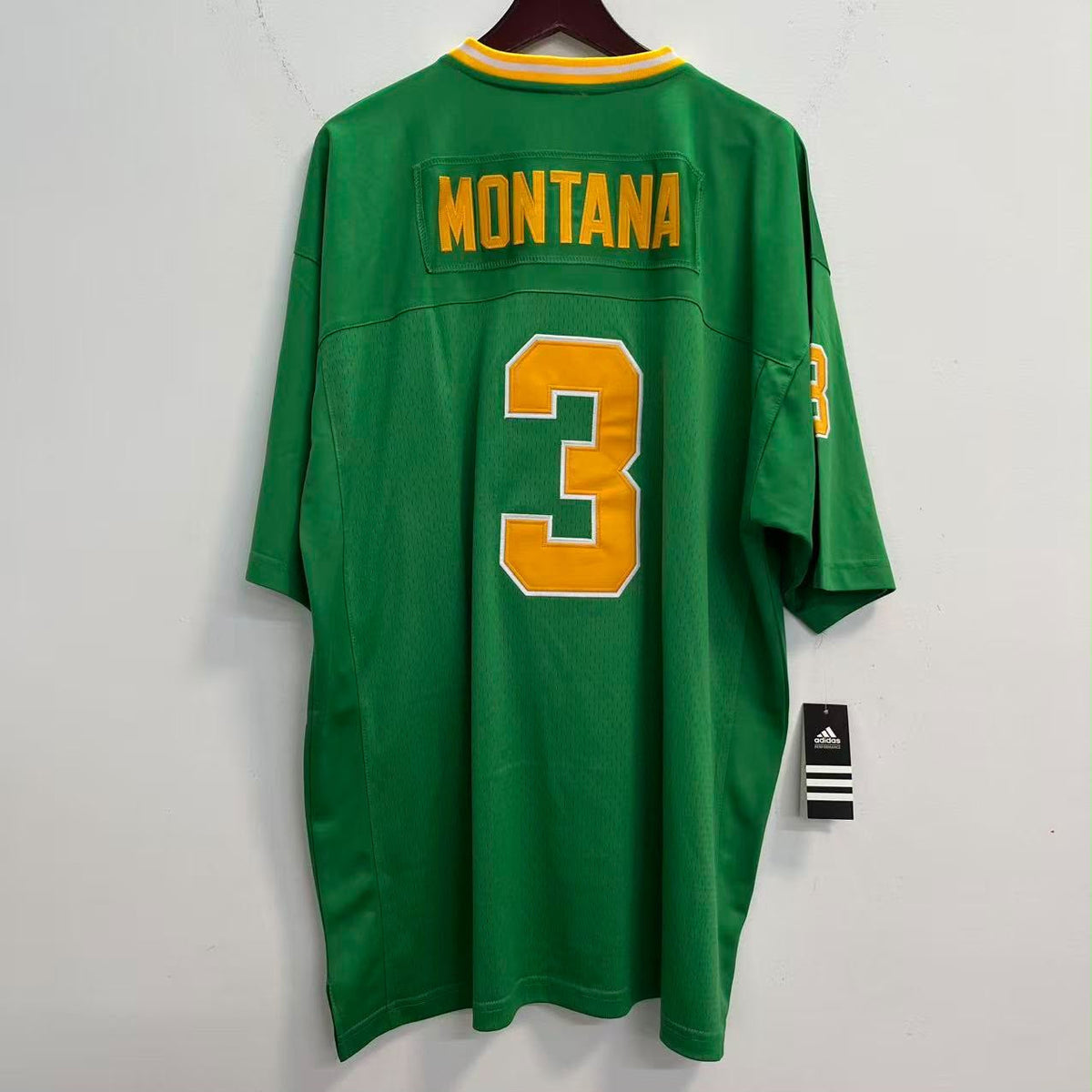 Joe Montana Notre Dame Fighting Irish Official NCAA Adidas product image 3
