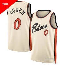 Jalen Duren Detroit Pistons YOUTH KIDS Official NBA Nike product image 1
