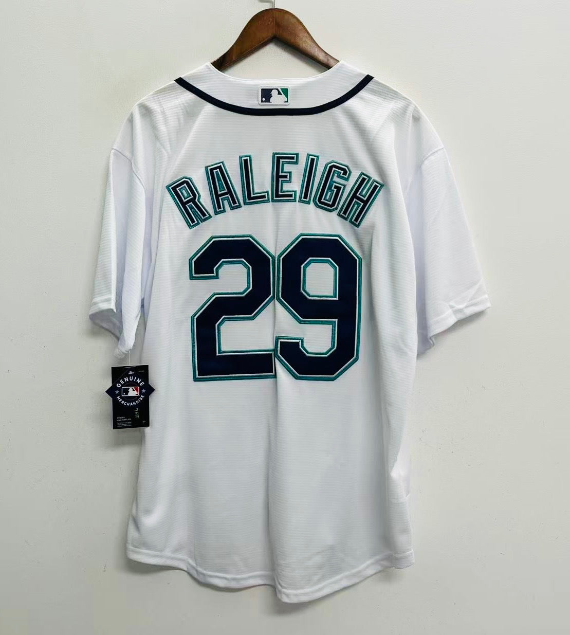 Cal Raleigh Seattle Mariners Official MLB Nike Jersey white product image 1