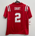 Jaxson Dart YOUTH KIDS Ole Miss Rebels Official NCAA Nike product image 1