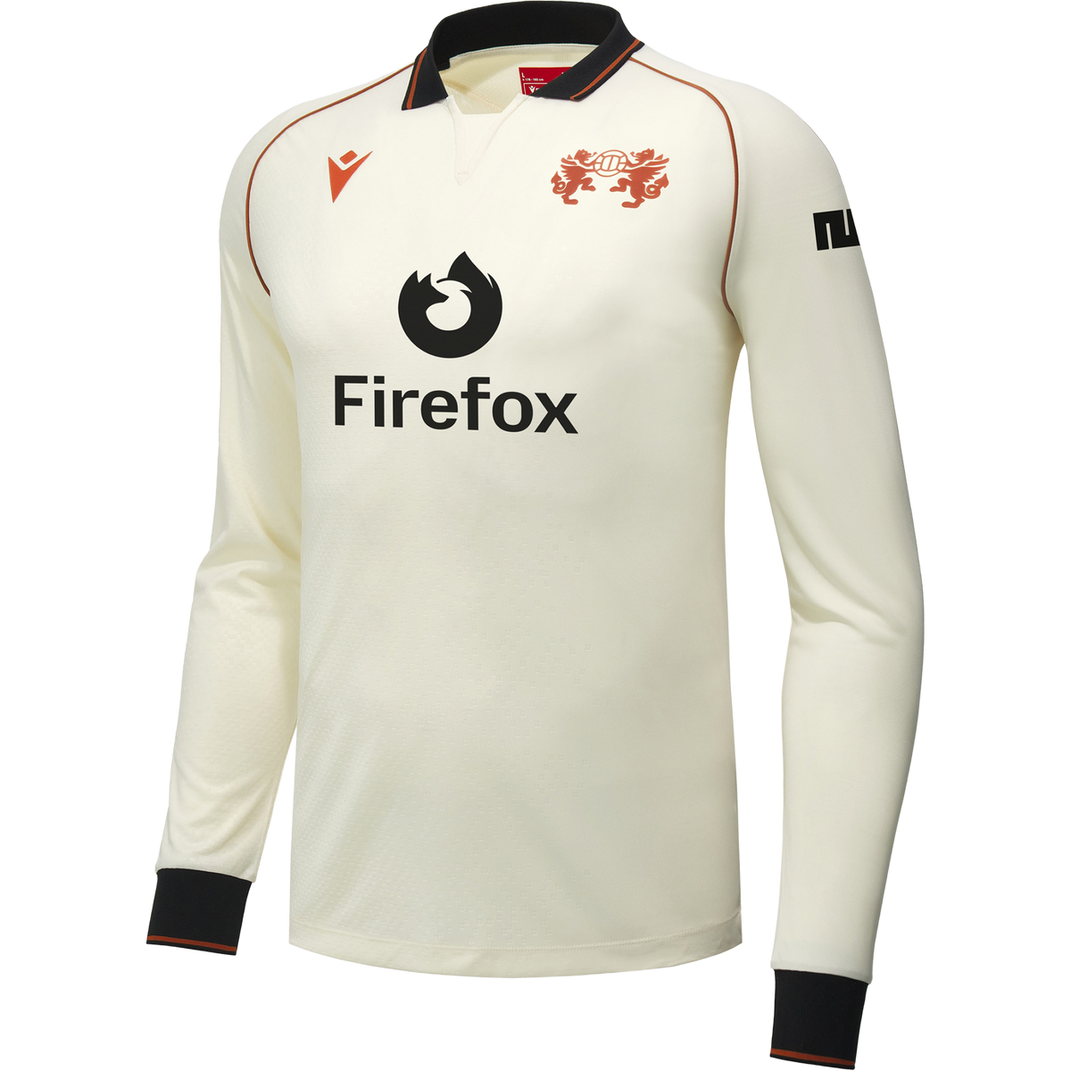 Macron Wrexham AFC Men’s 3rd 2026-27 Long Sleeve Stadium Jersey product image 1, provided for visual reference and product