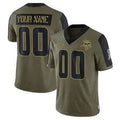 Minnesota Vikings Any Name & Number customized YOUTH KIDS product image 1