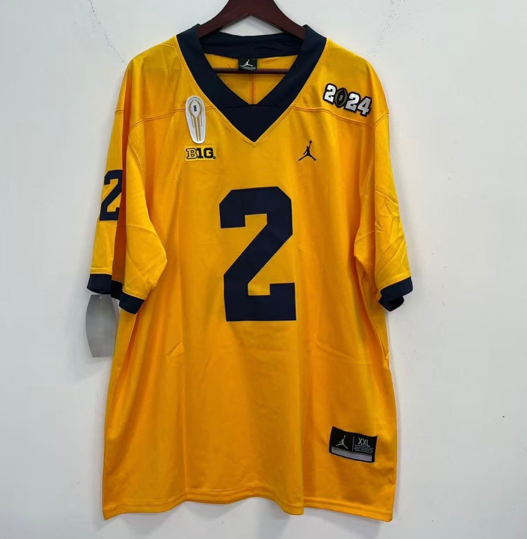 Any Name & Number 2024 Michigan Wolverines customized Jersey product image 3