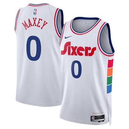 Tyrese Maxey YOUTH KIDS Philadelphia 76ers Official NBA product image 1