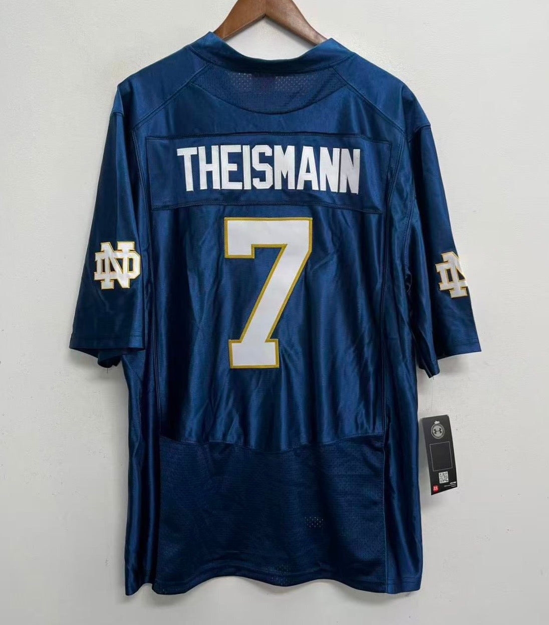 Joe Theismann Notre Dame Fighting Irish Official NCAA Jersey product image 1