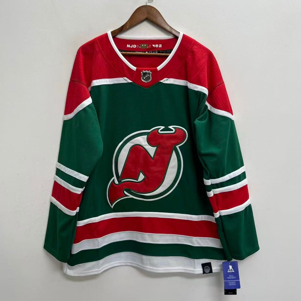 New Jersey Devils YOUTH KIDS Official NHL Adidas retro no product image 1