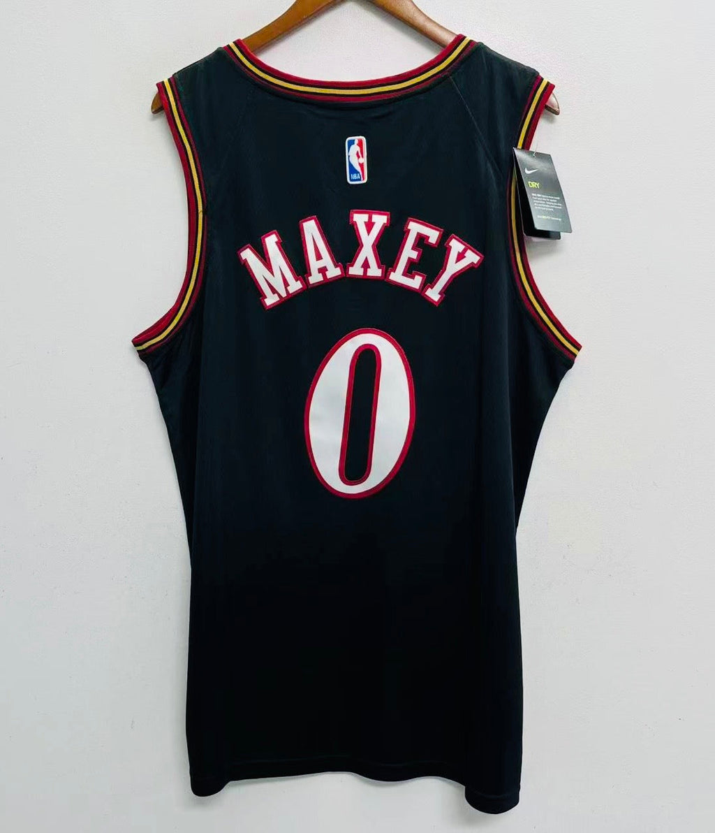 Tyrese Maxey Philadelphia 76ers Official NBA Retro Jersey product image 1