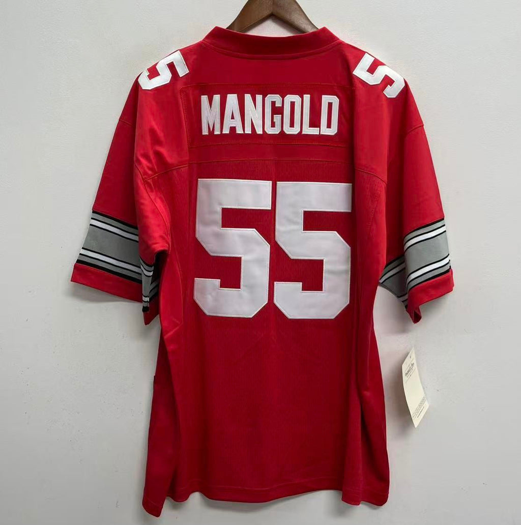 Nick Mangold Ohio State Buckeyes Official NCAA Mitchell & product image 1
