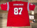 Rob Gronkowski autographed New England Patriots jersey with product image 1