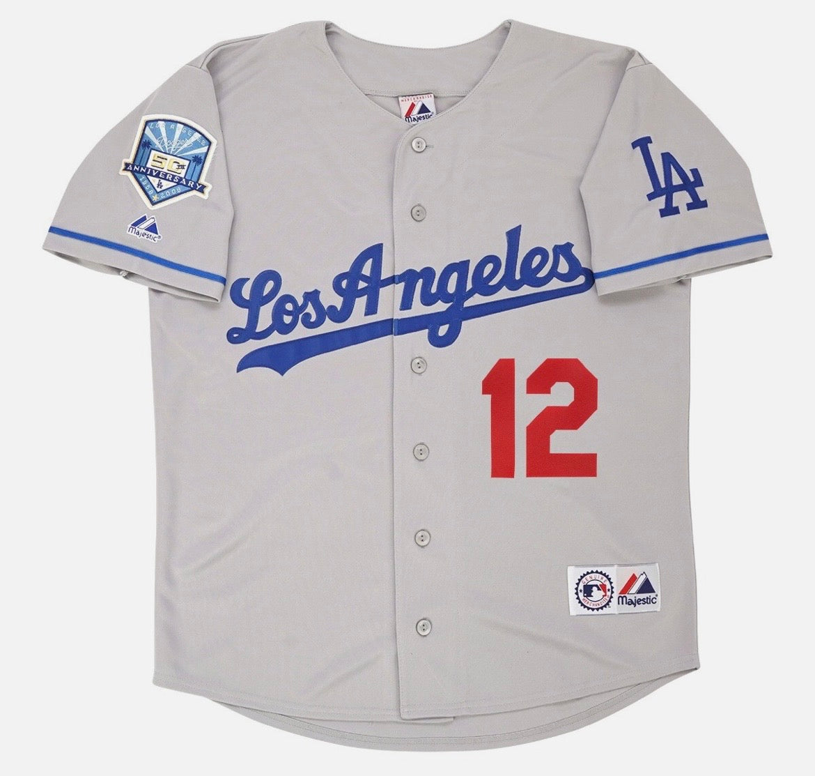 Jeff Kent Los Angeles Dodgers Official MLB Majestic Jersey product image 2