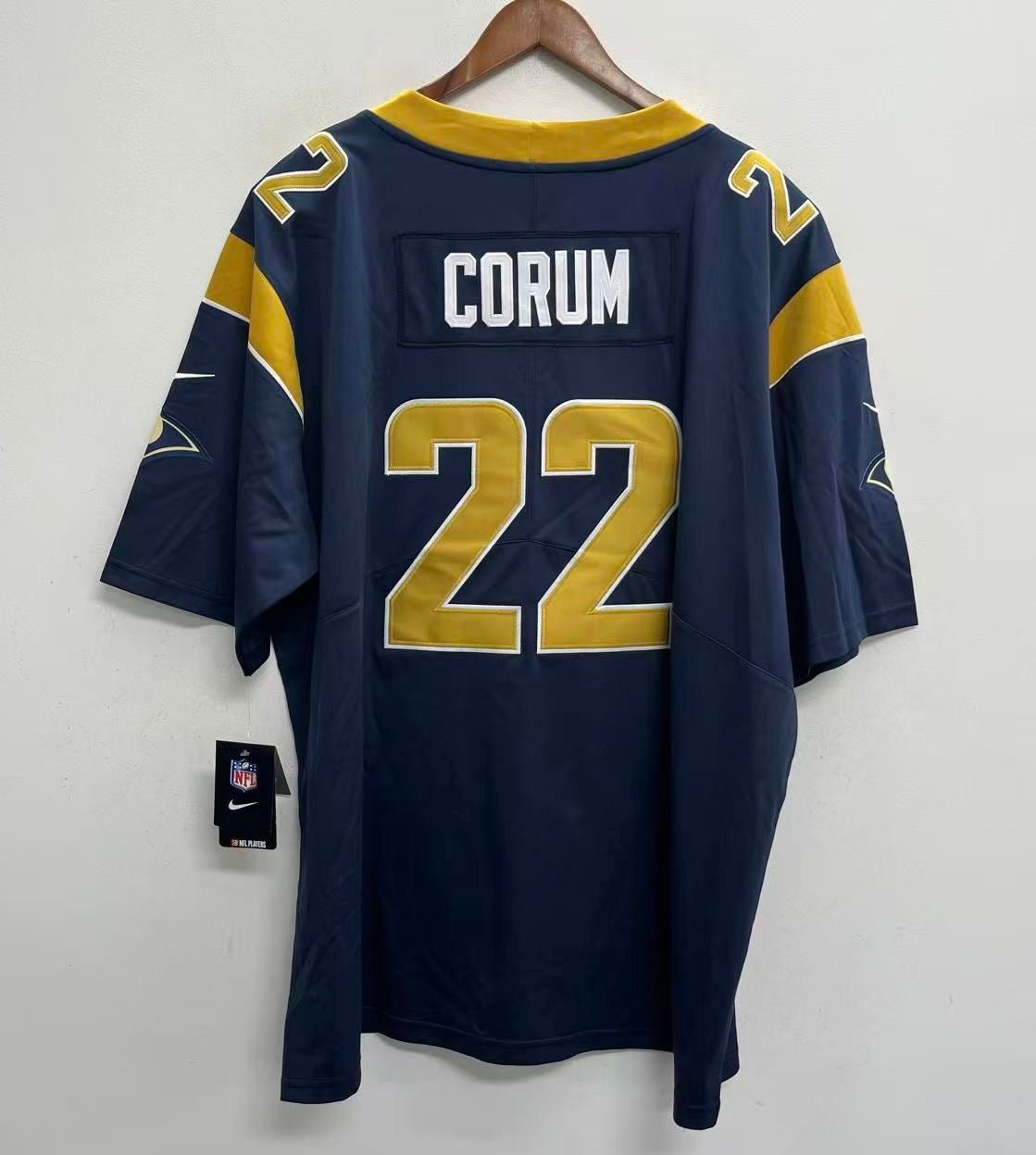Blake Corum YOUTH KIDS Los Angeles Rams Official NFL Jersey product image 1