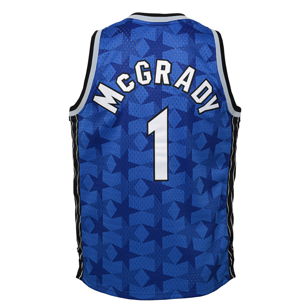 Orlando Magic Tracy McGrady Hardwood Classics Road Swingman Jersey - Youth product image 4, provided for visual reference