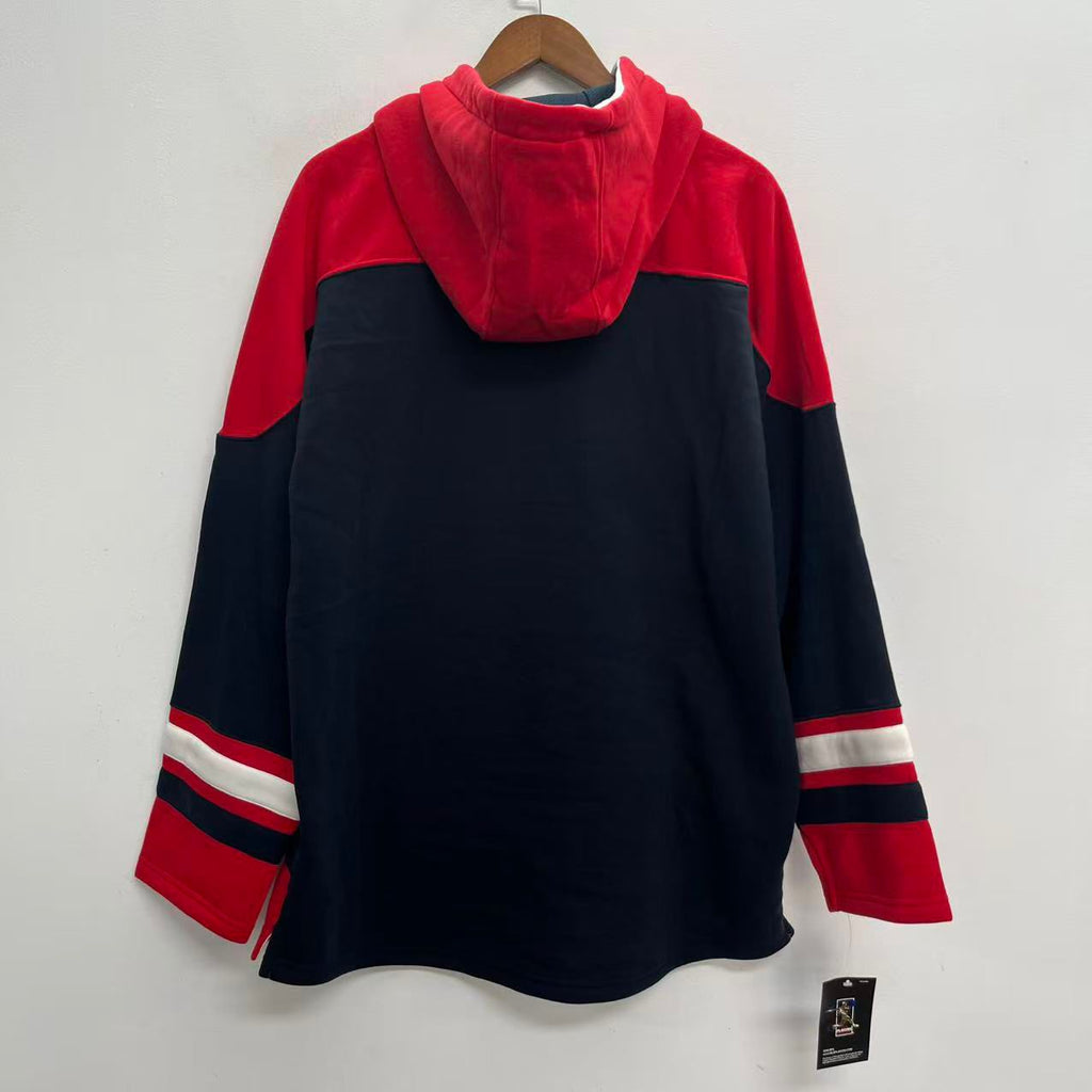 Atlanta Braves Official MLB hockey style hoodie product image 2