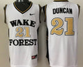 Tim Duncan YOUTH KIDS Wake Forest Official NCAA Nike Jersey product image 1