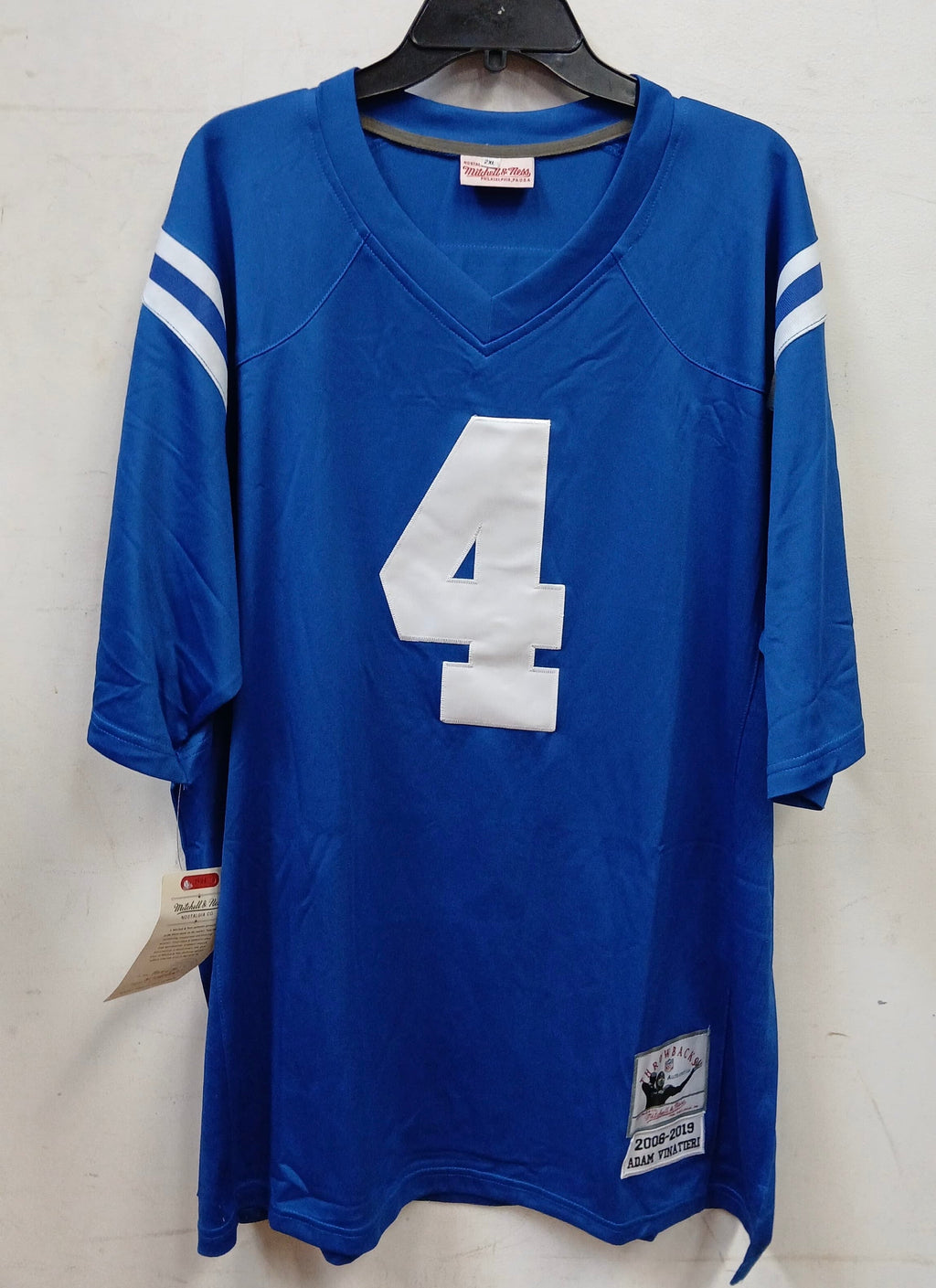 Adam Vinatieri Indianapolis Colts Official NFL Mitchell & product image 2