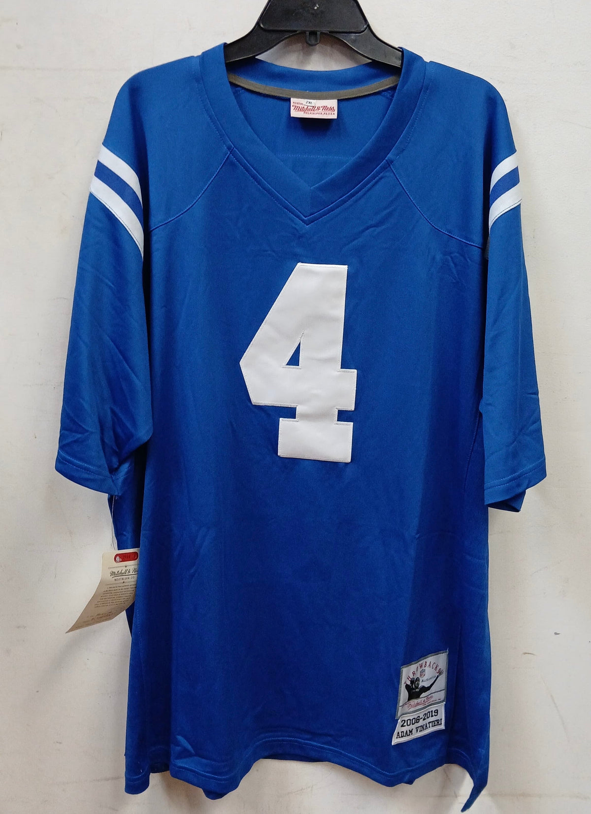 Adam Vinatieri Indianapolis Colts Official NFL Mitchell & product image 2