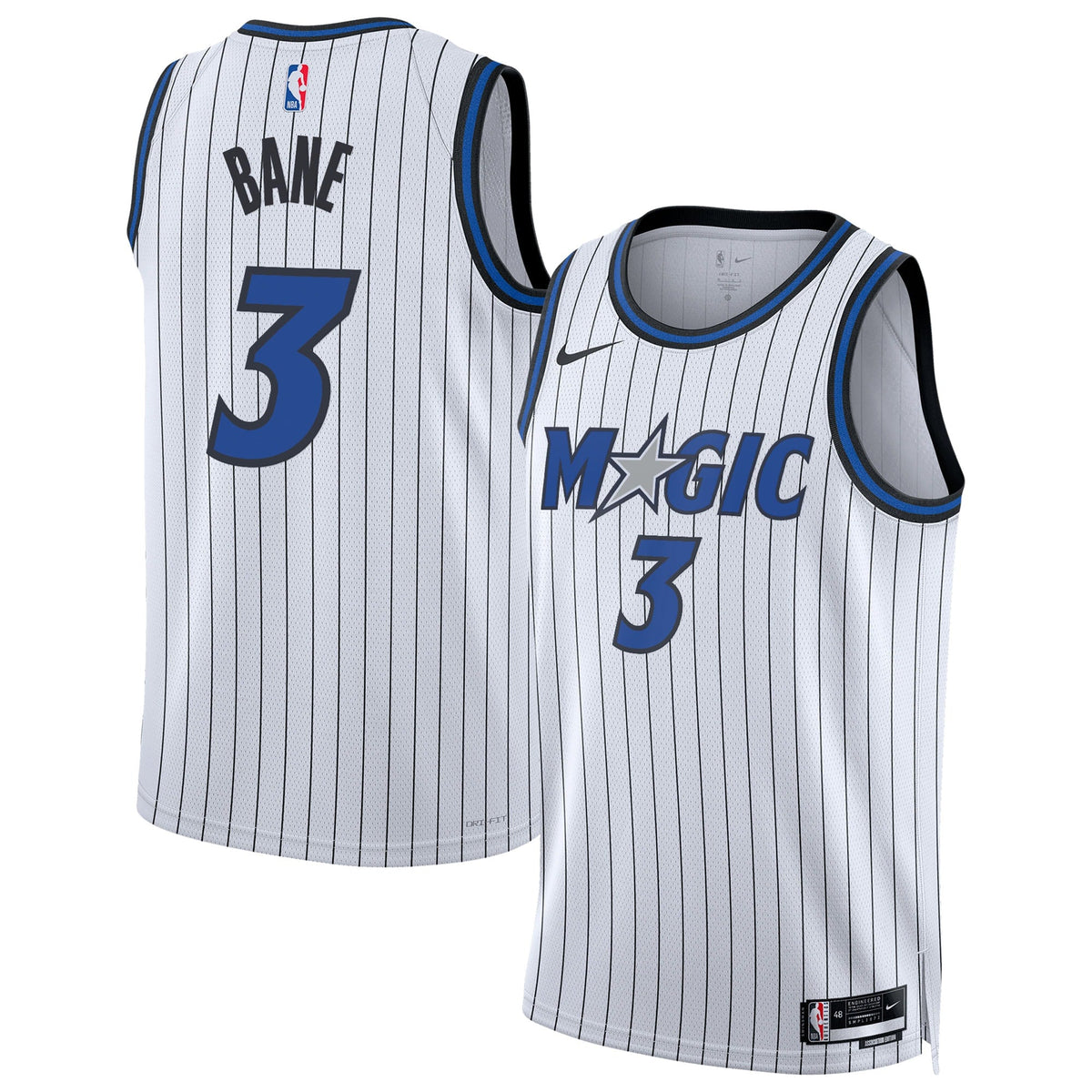 Orlando Magic Nike Replica Association Edition Swingman Jersey - White - Desmond Bane - Unisex product image 1, provided for