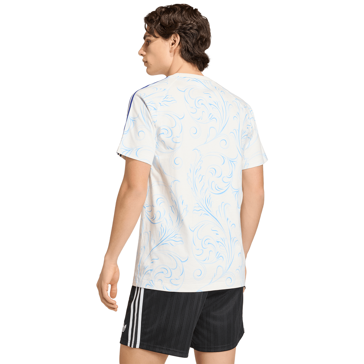 adidas Originals Men Argentina All Over Print T-Shirt product image 3, provided for visual reference and product detail