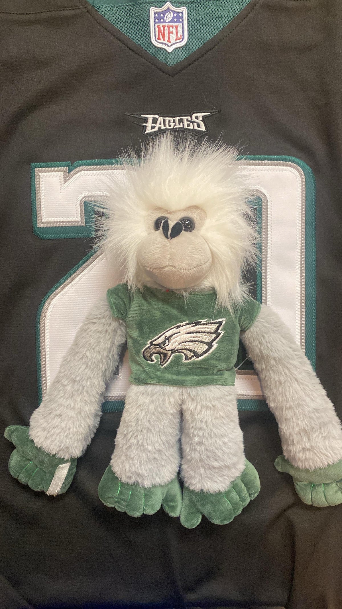 Philadelphia Eagles plush rally monkey product image 3