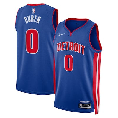 Jalen Duren Detroit Pistons YOUTH KIDS Official NBA Nike product image 1