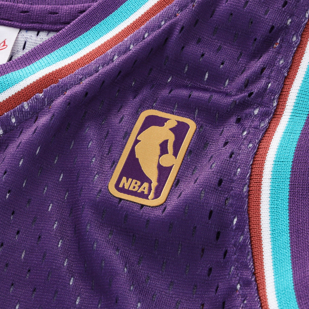 Utah Jazz Mitchell & Ness Road Swingman Jersey - Youth - Karl Malone product image 7, provided for visual reference and