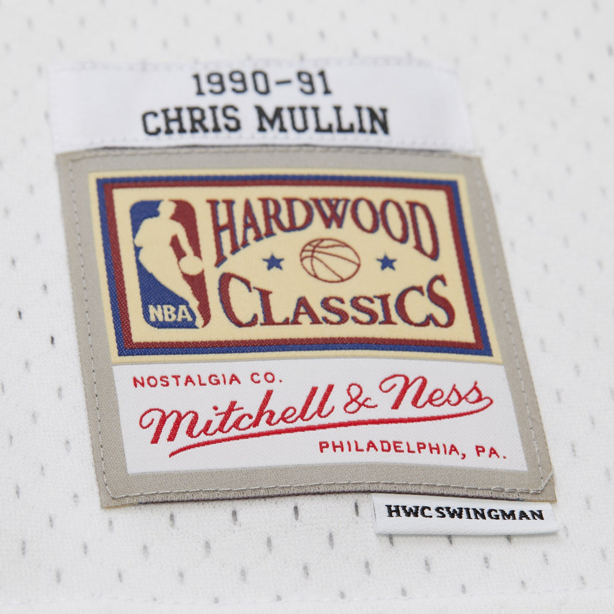 Golden State Warriors Mitchell & Ness Swingman Jersey 1990 Chris Mullin product image 5, provided for visual reference and
