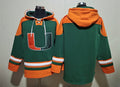 Miami Hurricanes hockey style hoodie NCAA licensed product image 1