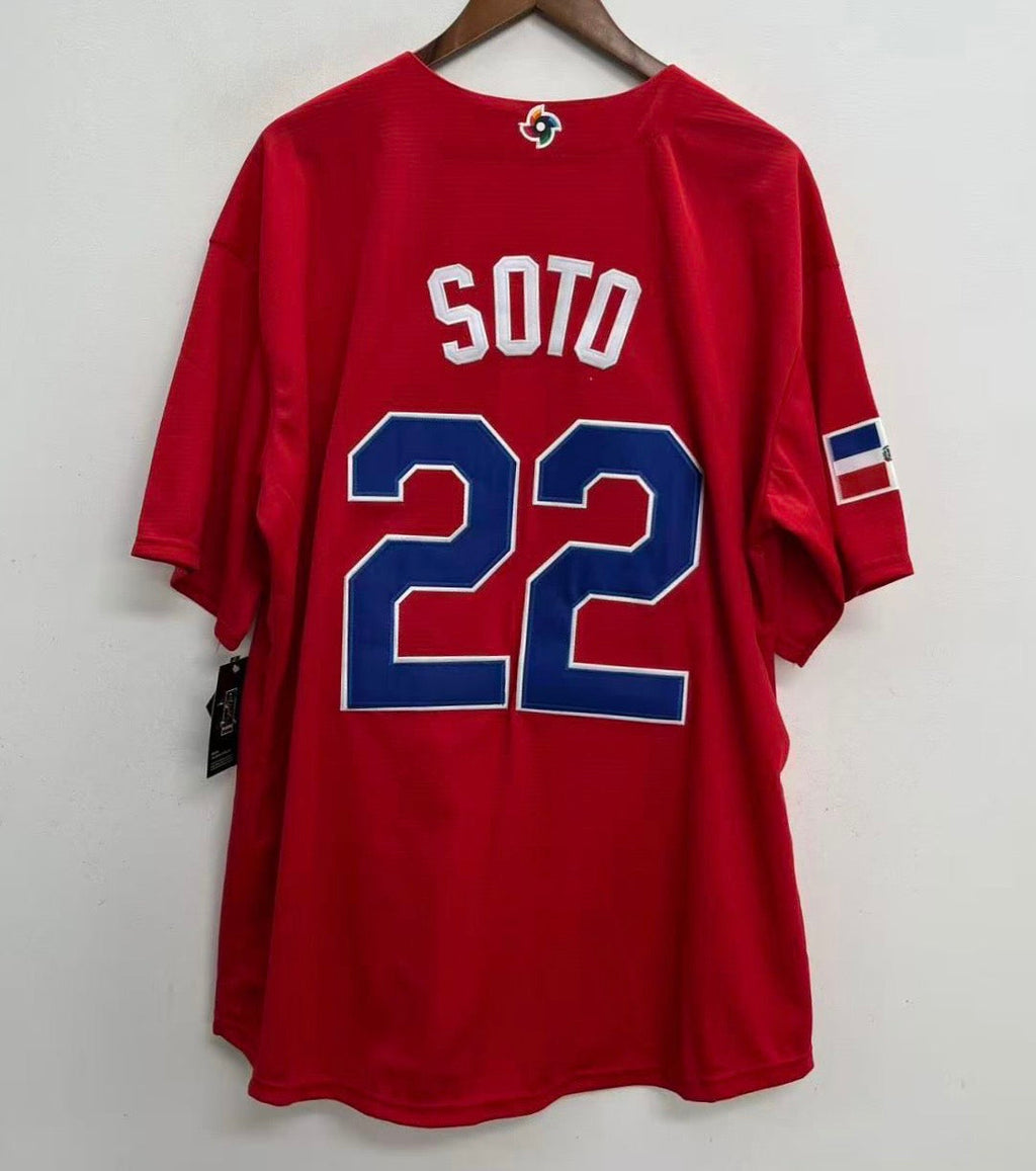 Juan Soto YOUTH KIDS Dominican Republic Nike Jersey product image 1