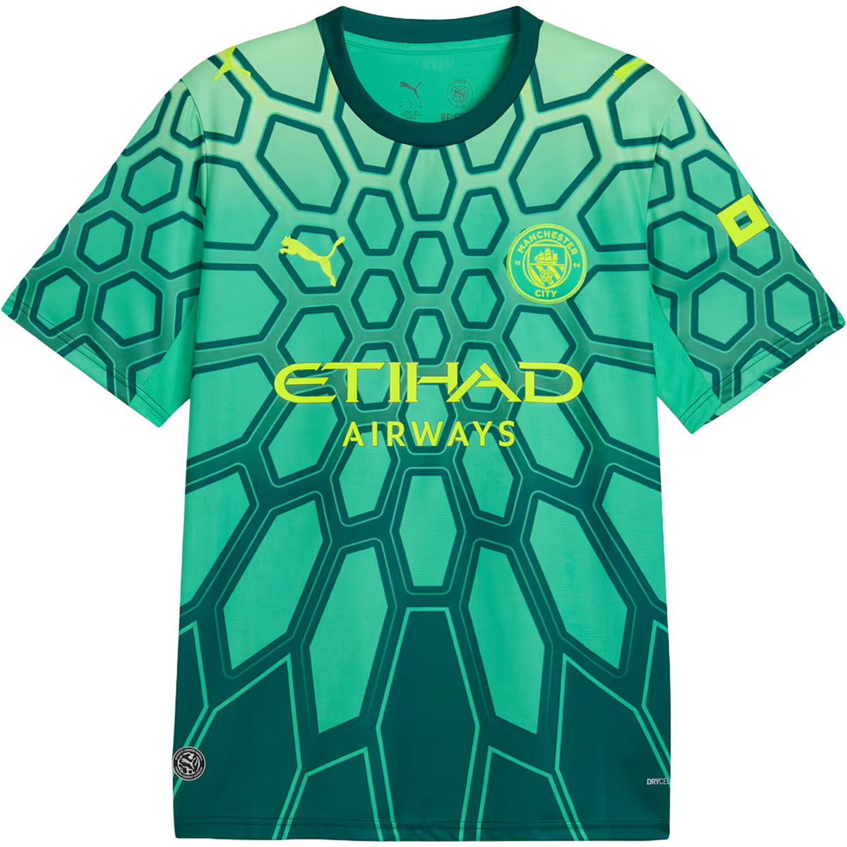 Puma Manchester City Men Goalkeeper 2026-27 Stadium Jersey product image 1, provided for visual reference and product detail