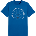 Puma Monterrey Men ftblCulture Blue T-Shirt product image 1, provided for visual reference and product detail review