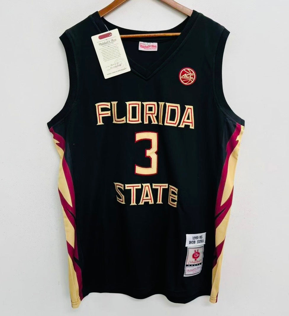 Bob Sura Florida State Seminals NCAA Mitchell & Ness jersey product image 2